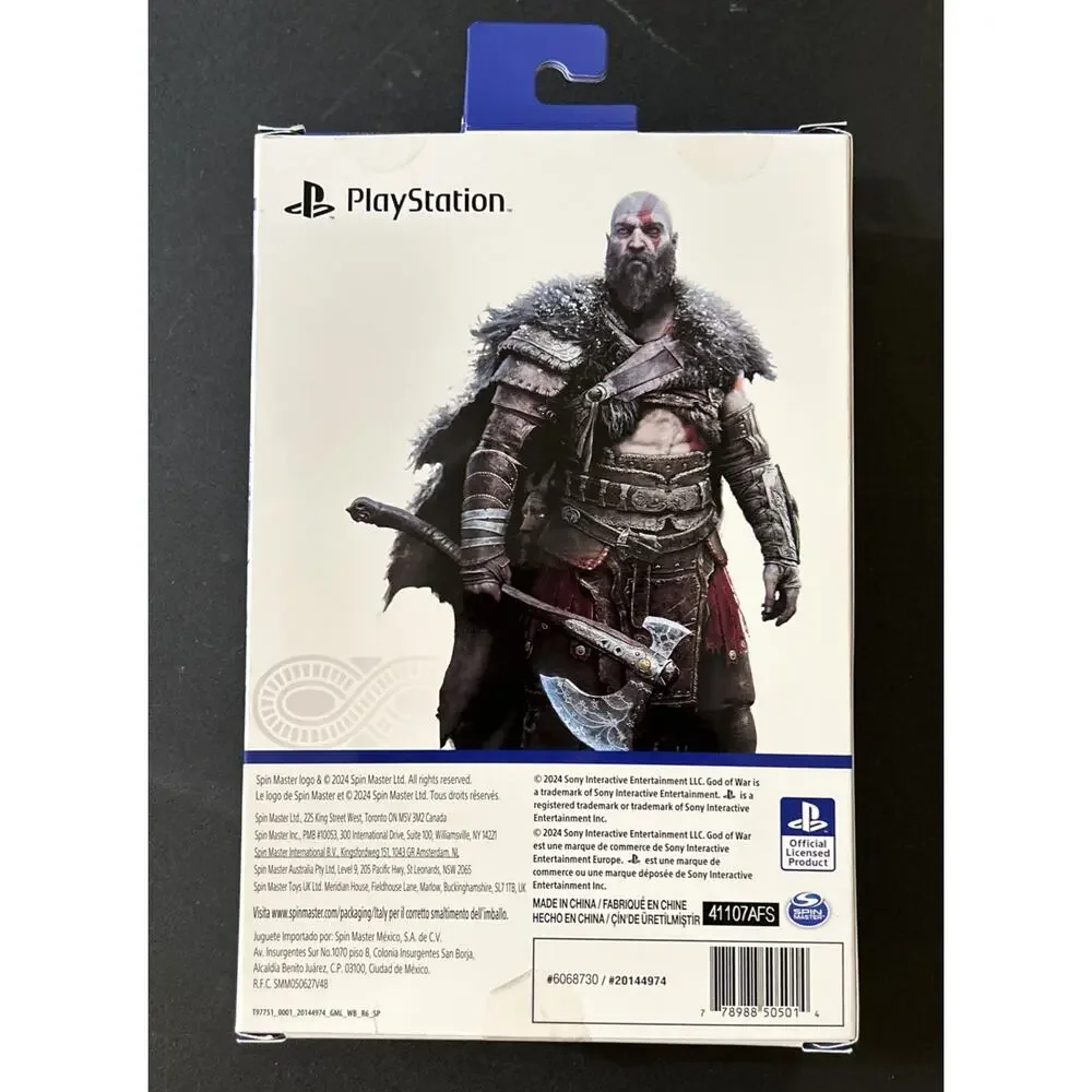 Kratos God of War Ragnarok Figure Sony PlayStation New & Factory Sealed